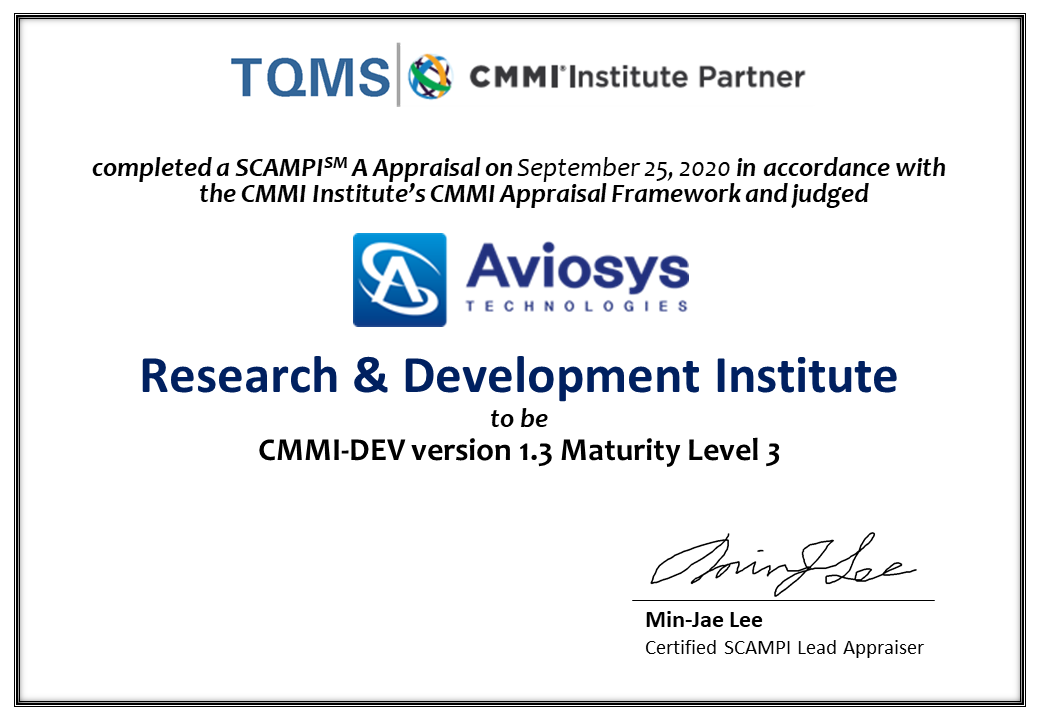  CMMI Certi